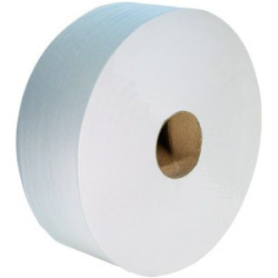 Papier toilette MAXI JUMBO Blanc (Le lot de 6 rouleaux)