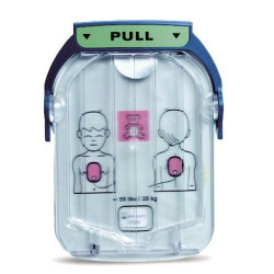 Electrodes enfant pour défibrillateur Philips Heartstart HS1 