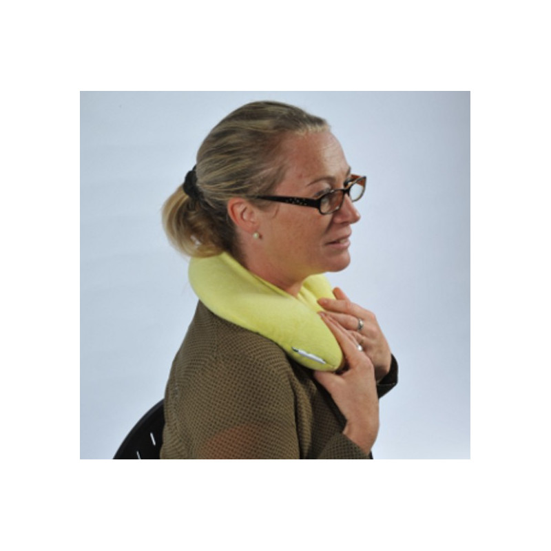 Coussin de nuque chauffant graines de lin Coussin de nuque chauffant graines de lin