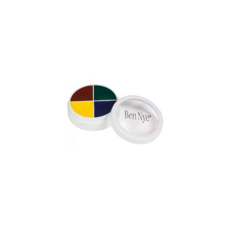 Roue 4 fards Ben Nye - 14 Grammes Roue 4 fards Ben Nye - 14 Grammes