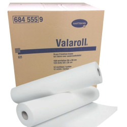 Draps d'examen Ouate ValaRoll Hartmann - Le carton de 12 rouleaux