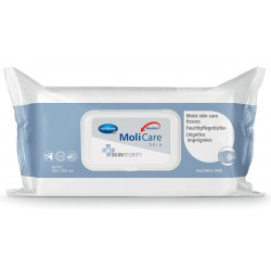 Lingettes corporelles Molicare Skin Hartmann - Sachet de 50