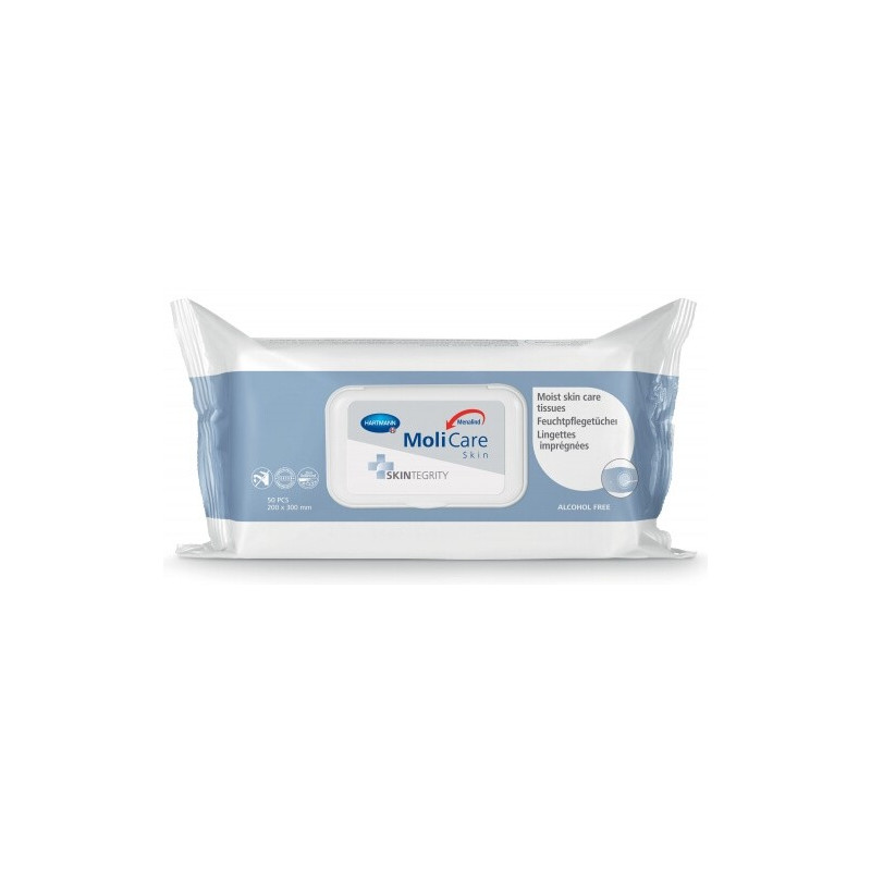 Lingettes corporelles Molicare Skin Hartmann - Sachet de 50