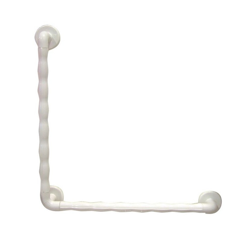 Barre spéciale douche blanche GRIP - 60 x 60 cm - Garantie à vie Barre spéciale douche blanche GRIP - 60 x 60 cm - Garantie à vie