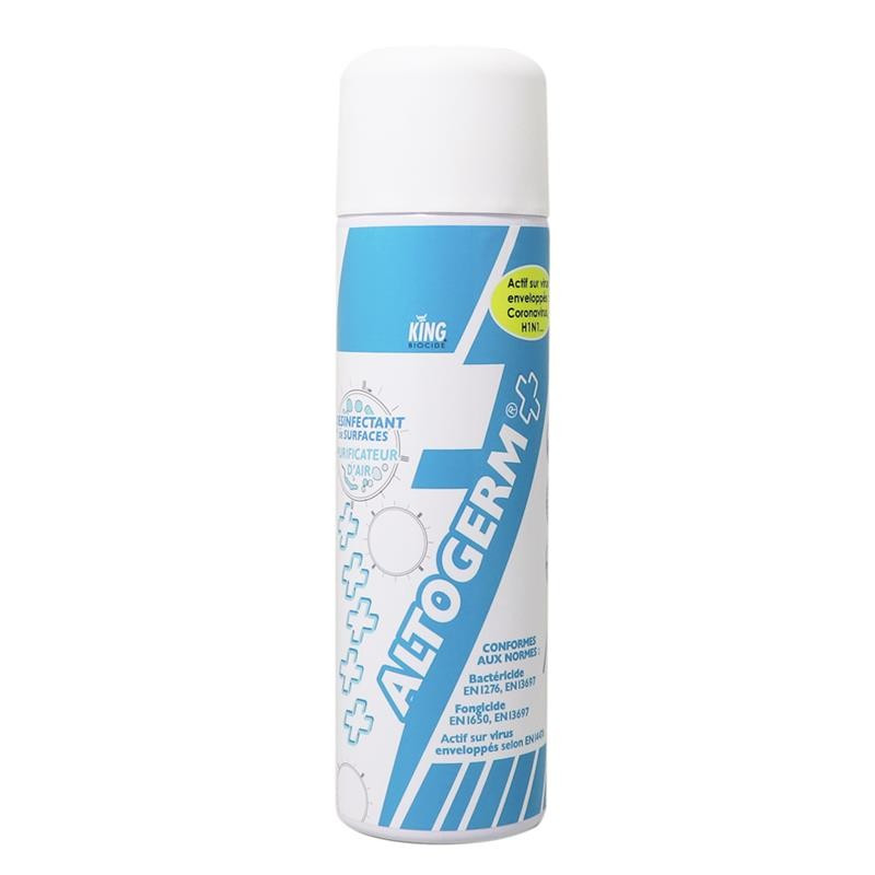 Purificateur d'air désinfectant surfaces EN14476 ALTOGERM - 500 ML