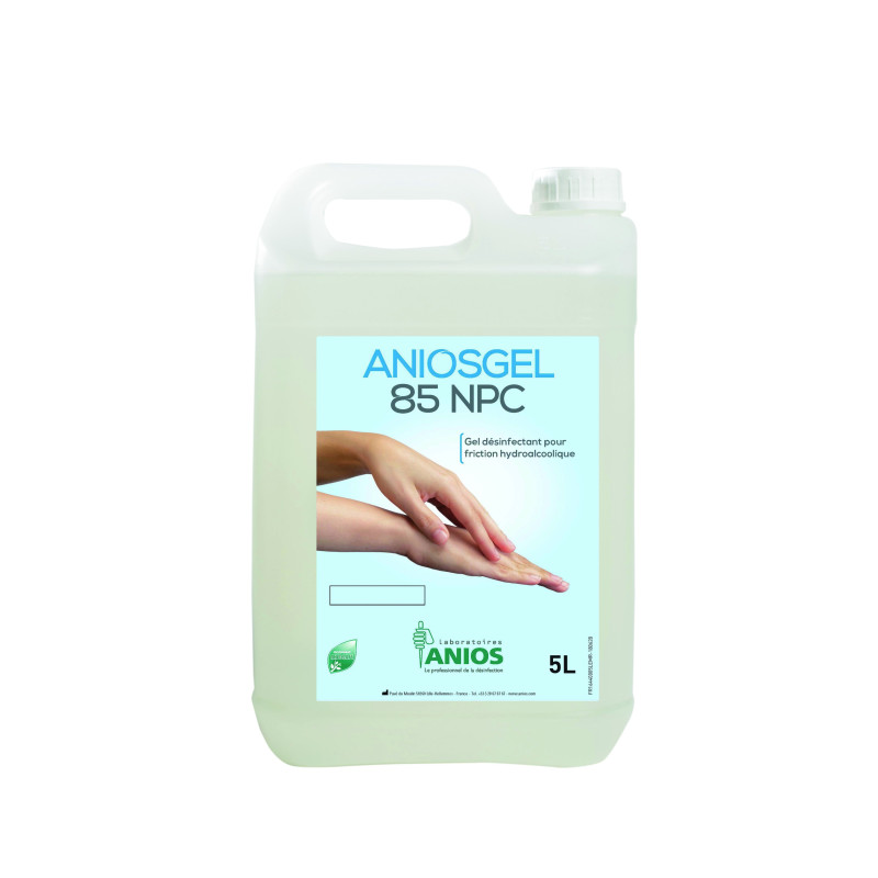 Gel hydroalcoolique ANIOSGEL 85 NPC - Bidon de 5 litres