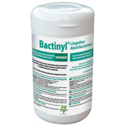 Lingettes désinfectantes Bactinyl Norme EN14476 - Boite de 120