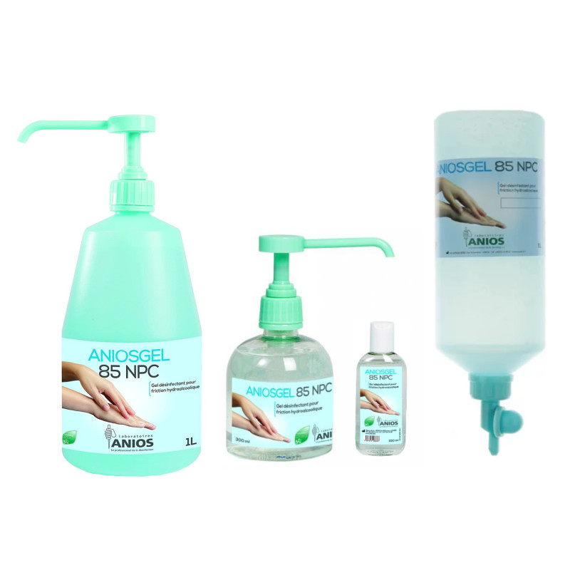 Aniosgel 85 NPC, flacon 1L Airless - Hygiène / désinfection