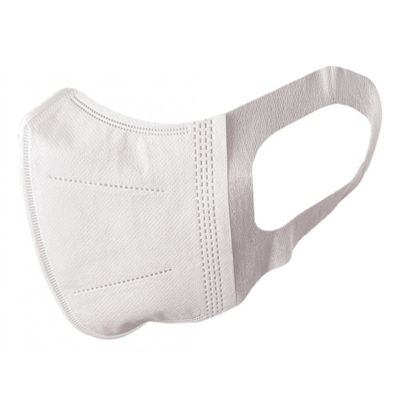 Masque confort sans élastiques et sans latex Type II EN 14683:2019 - Le lot de 10 Masque confort sans élastiques et sans latex Type II EN 14683:2019 - Le lot de 10