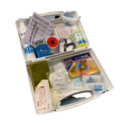 Trousse de secours vide YLEA rigide rouge