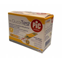 Bandelettes pour Kit Glucomètre PIC Glucotest