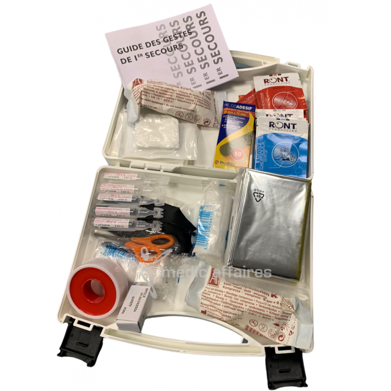 Trousse de secours 1 à 3 personnes - Toutes entreprises