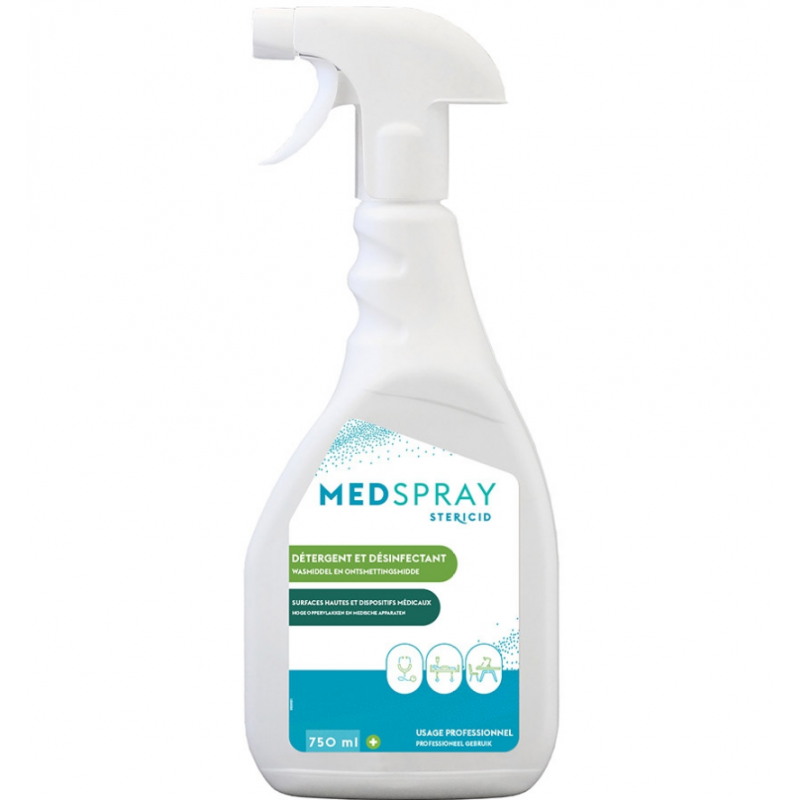 Lingettes nettoyantes désinfectantes MEDWIPES STERICID