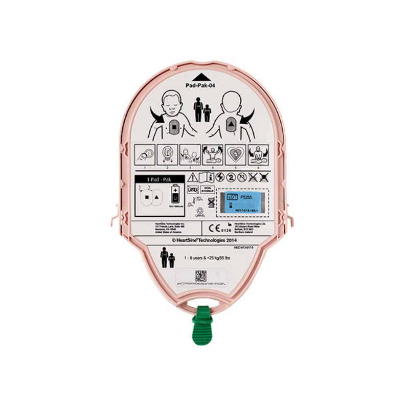 Electrode pédiatrique pour Samaritan Pad - 8 ans et 25 kg