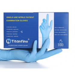 Gants d'examen Nitrile non...