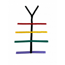 Sangle Araignée Multicolore...