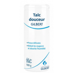 Talc douceur - Talc réduit les rougeurs et absorbe l'humidité