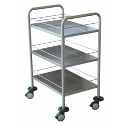Guéridon Inox 3 Plateaux...