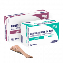 Abaisse-langue Adulte  en...