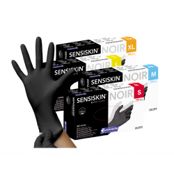 Gants d'examen nitrile non...