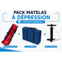 Pack Matelas à depression +...