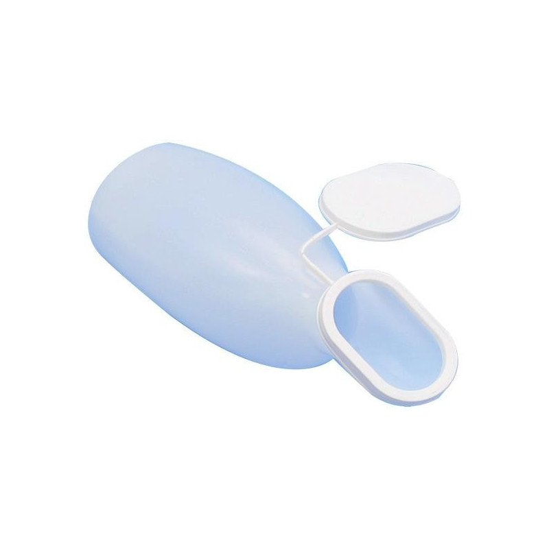 Urinal femme avec bouchon - Pistolet urinal femme pas cher