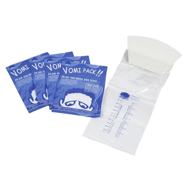 Sachet pour vomissement et urine VomiBag