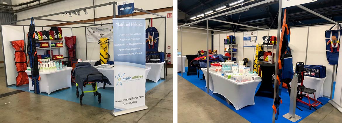 Medicaffaires au salon des ambulances Clermont Ferrand